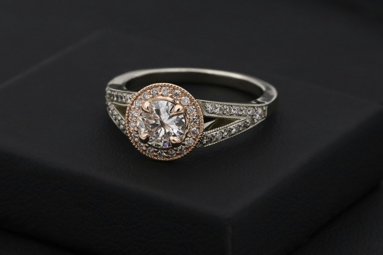 Fine jewelry on display