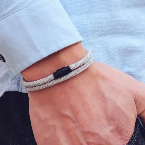 100% S925 Sterling Silver Bracelet 7MM 8MM 10MM Punk Argent 925 Silver Jewelry Never Fade Men Jewelry Gifts Past Test