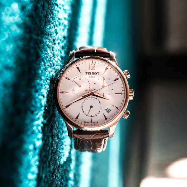 Rose Gold Mesh Watch