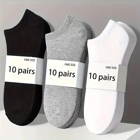 Unisex Casual Boat Socks | Thin, Breathable & Comfy | Anti-Odor, Sweat-Absorbing | Low Cut Ankle Socks for Men & Women